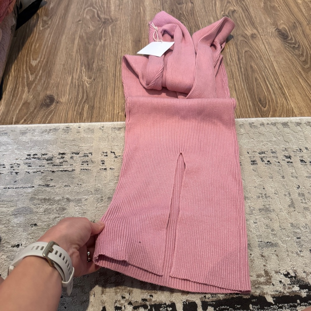 Revolve All the Ways Riley Maxi Dress in Blush Pink - Picture 12 of 14